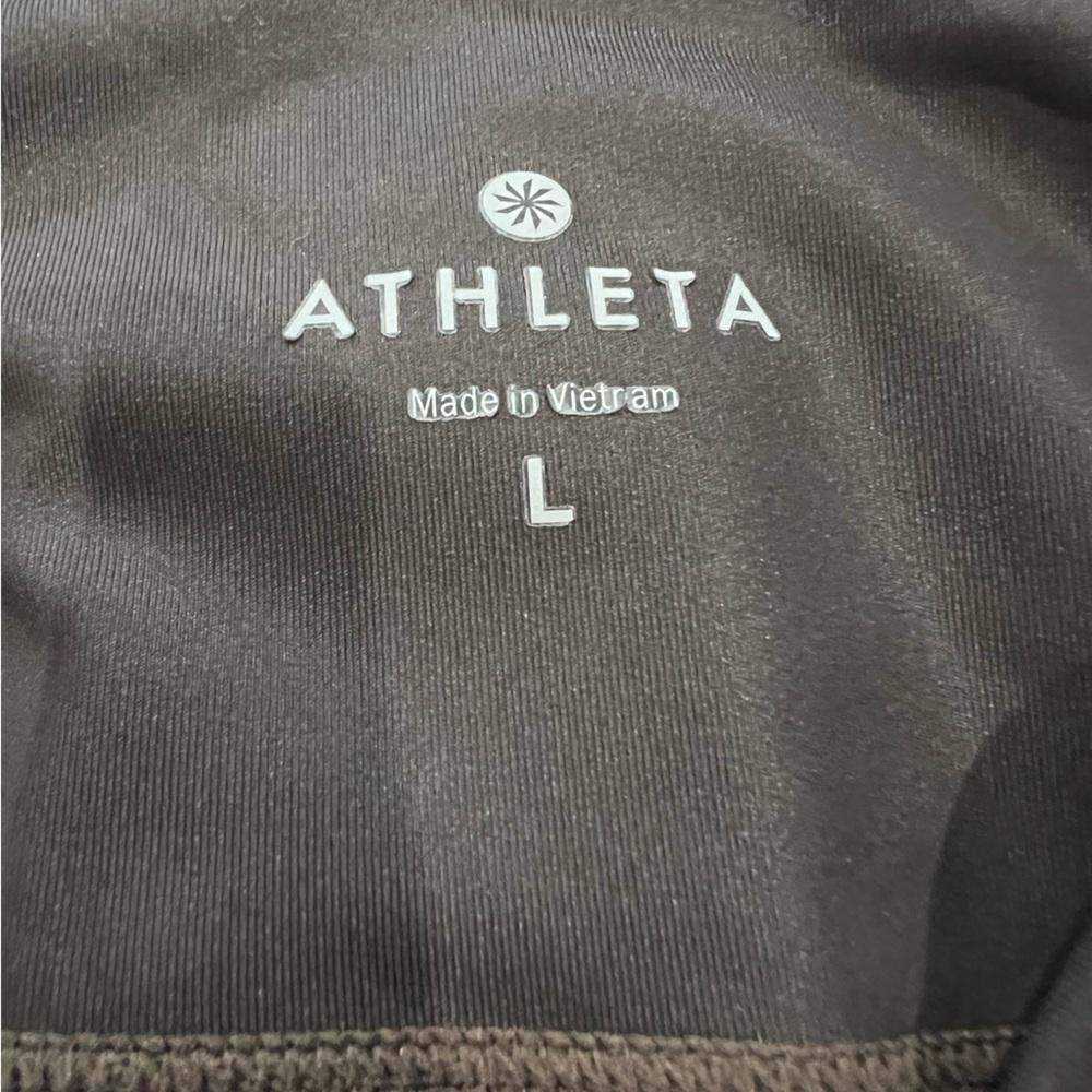 Athleta Women’s Leggings in coated brown color - size large - Picture 3 of 4